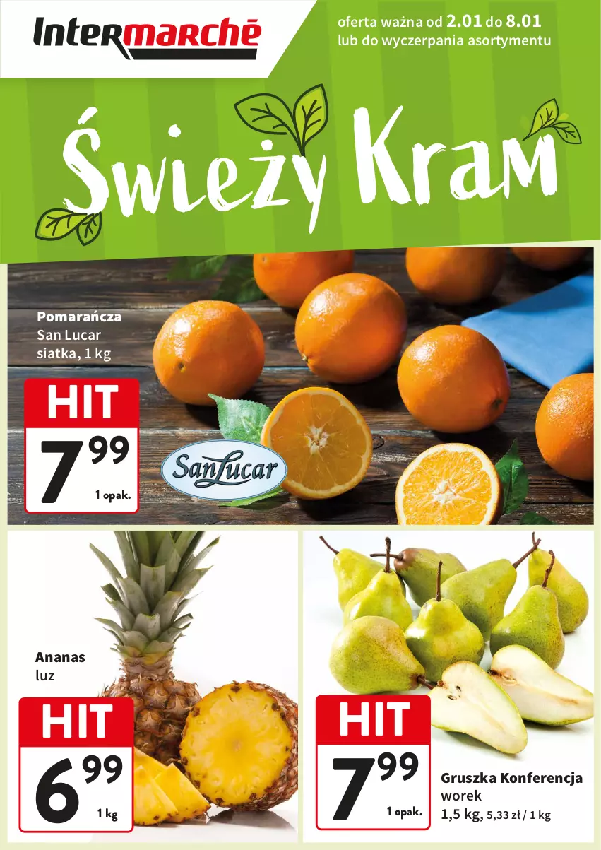 Gazetka promocyjna Intermarche - Gazetka Intermarche - ważna 02.01 do 08.01.2025 - strona 2 - produkty: Ananas, Siatka