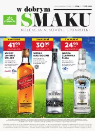 Gazetka promocyjna Stokrotka - Oferta alkoholowa - Gazetka - ważna od 22.05 do 22.05.2024 - strona 1 - produkty: Biały Bocian, Koc, Johnnie Walker, Optima, Wódka, Whisky