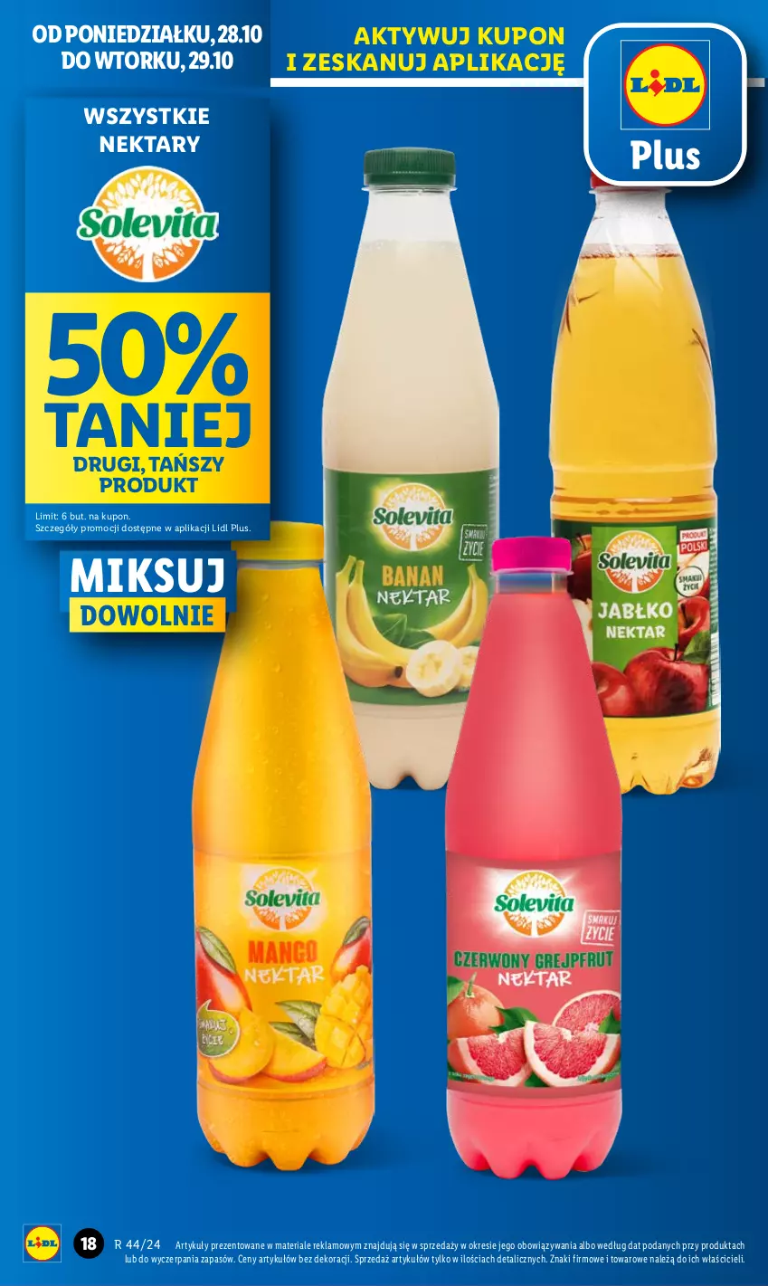 Gazetka promocyjna Lidl - GAZETKA - ważna 28.10 do 29.10.2024 - strona 16 - produkty: Nektar