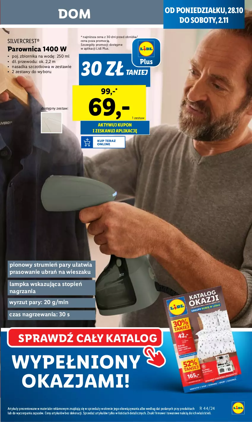 Gazetka promocyjna Lidl - GAZETKA - ważna 28.10 do 29.10.2024 - strona 19 - produkty: Buty, Moda, Parownica, Rum, Silvercrest, Top, Wieszak