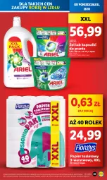 Gazetka promocyjna Lidl - GAZETKA - Gazetka - ważna od 29.10 do 29.10.2024 - strona 17 - produkty: Papier, Papier toaletowy, Ariel, Kapsułki do prania