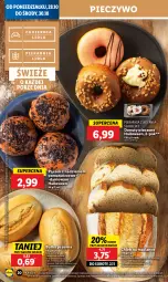 Gazetka promocyjna Lidl - GAZETKA - Gazetka - ważna od 29.10 do 29.10.2024 - strona 24 - produkty: Piec, Pączek, Por, Cukier, Pieczywo, Nuty, Chleb, Donut, Bułka