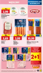 Gazetka promocyjna Lidl - GAZETKA - Gazetka - ważna od 29.10 do 29.10.2024 - strona 29 - produkty: Kurczak, Pur, Salami, Parówki, Pasztet, PIKOK, Kabanos