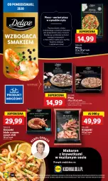 Gazetka promocyjna Lidl - GAZETKA - Gazetka - ważna od 29.10 do 29.10.2024 - strona 38 - produkty: Makaron, Sos, Ser, Pizza, Krewetki