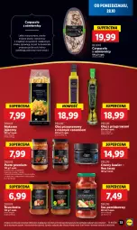 Gazetka promocyjna Lidl - GAZETKA - Gazetka - ważna od 29.10 do 29.10.2024 - strona 39 - produkty: Makaron, Warzywa, Sos, Ser, Carpaccio, Sos pomidorowy, Ricotta, Pesto, Tuńczyk, Kawior, Olej