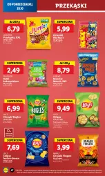 Gazetka promocyjna Lidl - GAZETKA - Gazetka - ważna od 29.10 do 29.10.2024 - strona 54 - produkty: Ser, Lajkonik, Orzeszki, Chipsy, Chrupki, Lorenz, Monster Munch, Lay’s