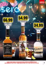 Gazetka promocyjna Topaz - Gazetka - Gazetka - ważna od 31.01 do 31.01.2024 - strona 9 - produkty: Ser, Rum, Captain Morgan, Whiskey, Jack Daniel's