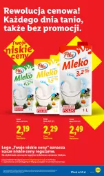 Gazetka promocyjna Lidl - Rewolucja cenowa! - Gazetka - ważna od 30.09 do 30.09.2026 - strona 27 - produkty: Pilos, Mleko