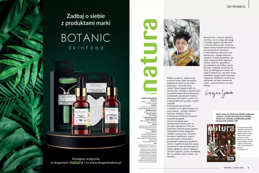 Gazetka promocyjna Drogerie Natura - Gazetka Drogerie Natura - ważna 01.03 do 31.03.2023 - strona 2 - produkty: Basia, Ciastka, Deser, Gala, Gra, Jogurt, Kaktus, Kalafior, Karmi, Kosz, Kret, LG, Olej, Pizza, Rama, Roller, Rum, Salami, Ser, Serum, Sok, Sos, Stock, Talerz, Tera