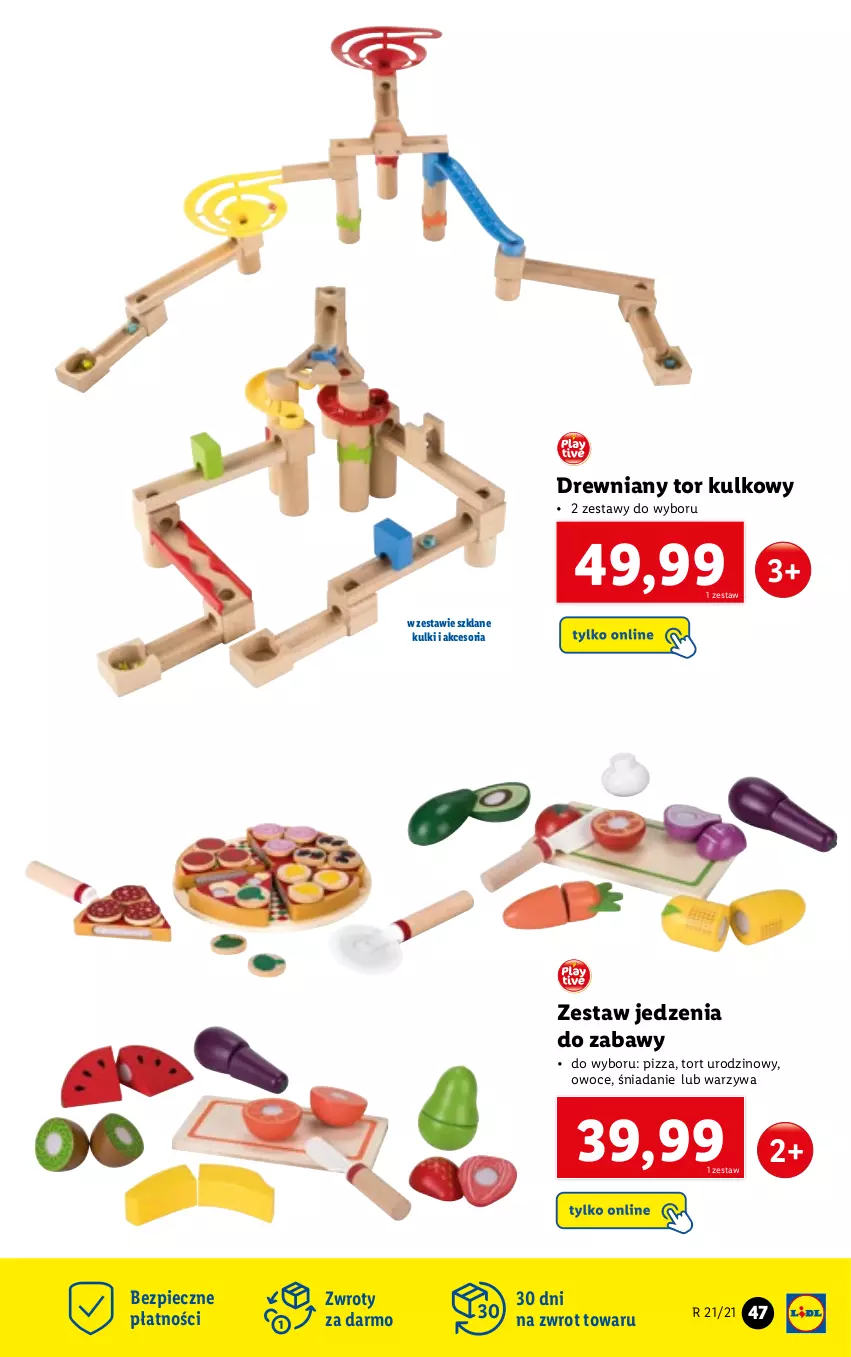 Gazetka promocyjna Lidl - GAZETKA - ważna 24.05 do 29.05.2021 - strona 47 - produkty: Owoce, Piec, Pizza, Warzywa