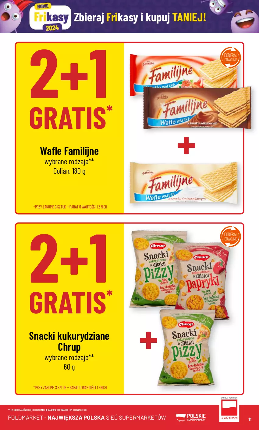 Gazetka promocyjna PoloMarket - Gazetka pomocyjna - ważna 31.01 do 06.02.2024 - strona 11 - produkty: Fa, Gra, Wafle