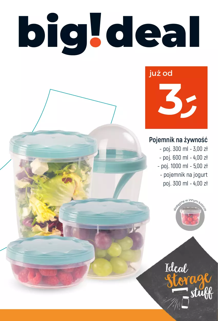 Gazetka promocyjna Dealz - MEGACEN dla domu! - ważna 07.03 do 31.03.2024 - strona 5 - produkty: Jogurt, Pojemnik