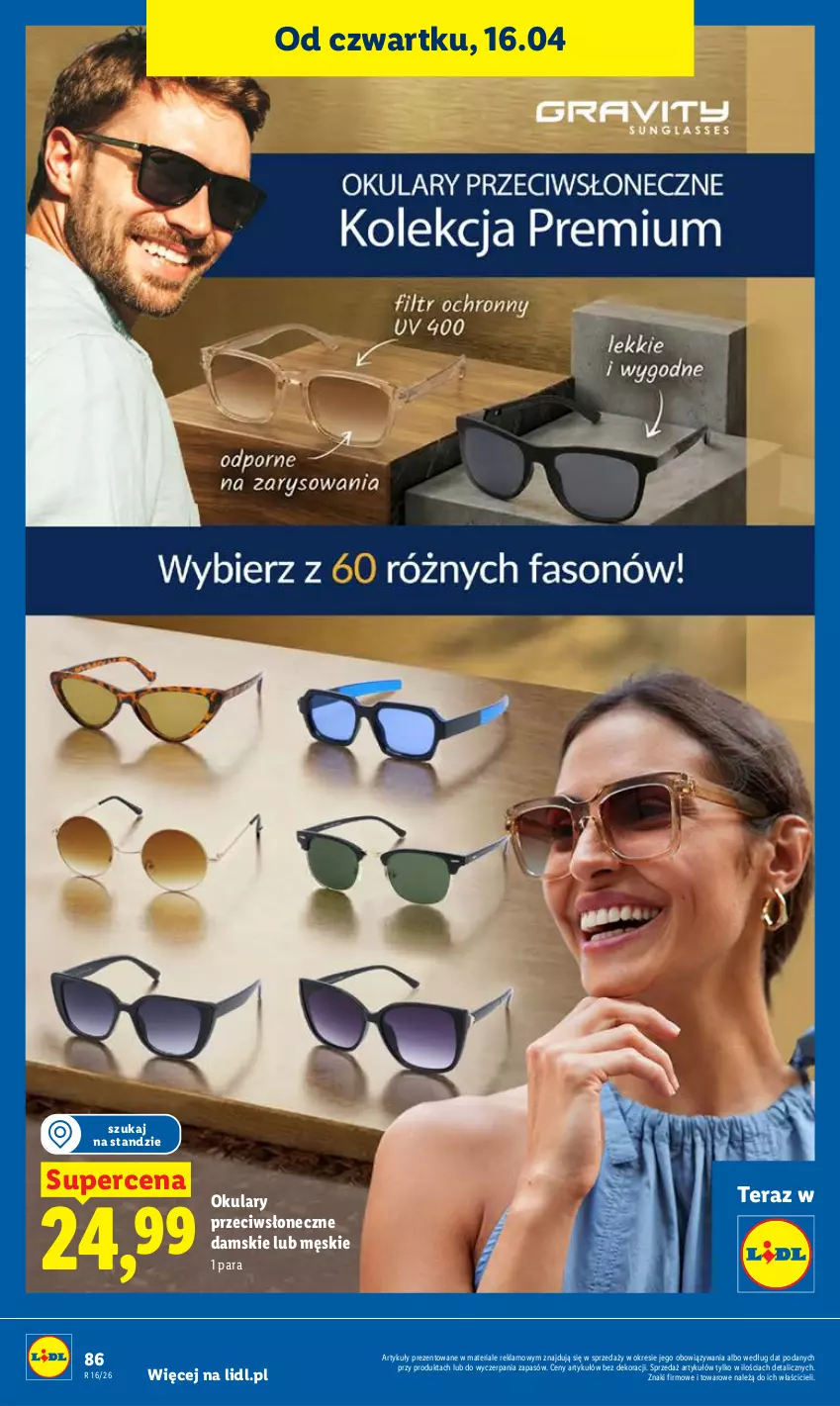 Gazetka promocyjna Lidl - Gazetka ważna od 16.04 do 18.04 - ważna 16.04 do 18.04.2026 - strona 86 - produkty: Tera