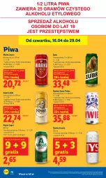 Gazetka promocyjna Lidl - Gazetka ważna od 16.04 do 18.04 - Gazetka - ważna od 18.04 do 18.04.2026 - strona 70 - produkty: Piwa, Gra, Tyskie, Warka, Kozel