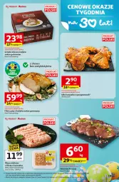 Gazetka promocyjna Auchan - Gazetka 30 Lat Hipermarket Auchan - Gazetka - ważna od 18.03 do 18.03.2026 - strona 19 - produkty: Kurczak, Mięso mielone, Filet z piersi indyka, Grill, Mięso