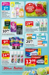 Gazetka promocyjna Auchan - Gazetka 30 Lat Hipermarket Auchan - Gazetka - ważna od 18.03 do 18.03.2026 - strona 35 - produkty: Mydło w płynie, Ser, Por, Pasta do zębów, Wełna, Tołpa, Miód, Always, Szampon, Podpaski, Odżywka, Mydło, Suchy szampon, Batiste, Elmex, Colgate, Mango, Olej, Mleko, LG