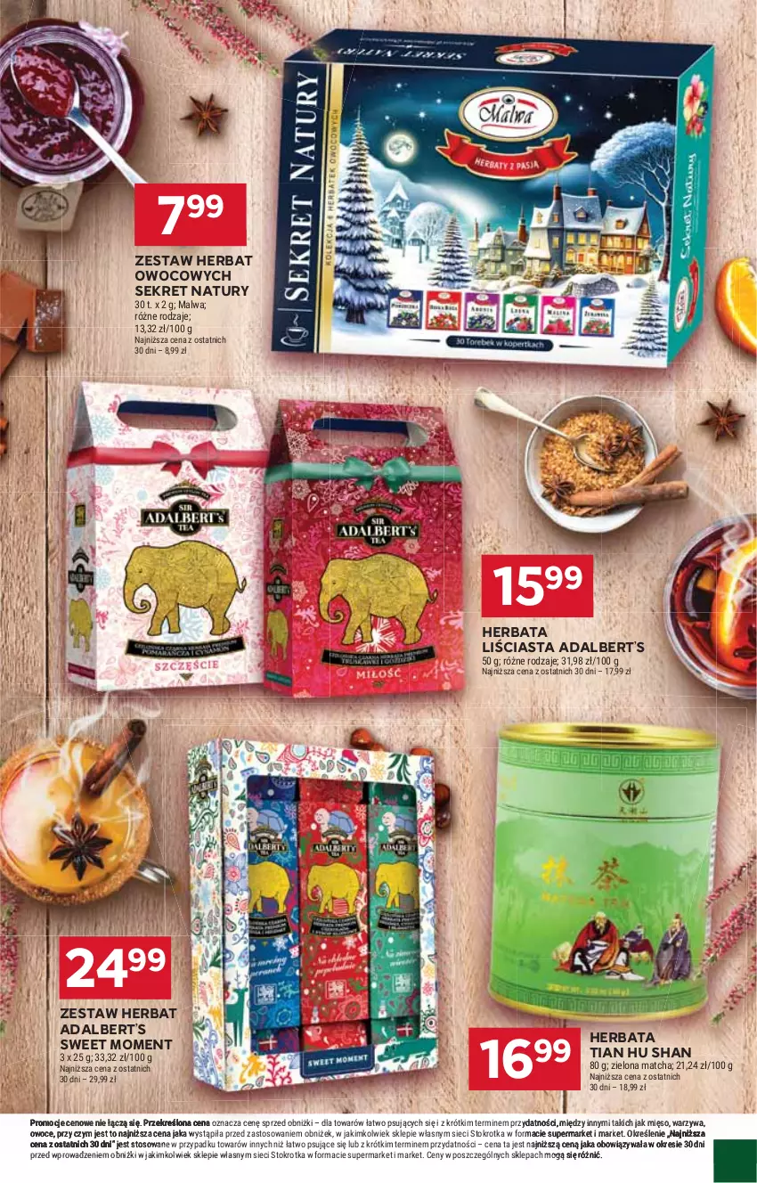 Gazetka promocyjna Stokrotka - Supermarket - ważna 27.11 do 03.12.2025 - strona 31 - produkty: Herbata, Kret, Mięso, Owoce, Warzywa