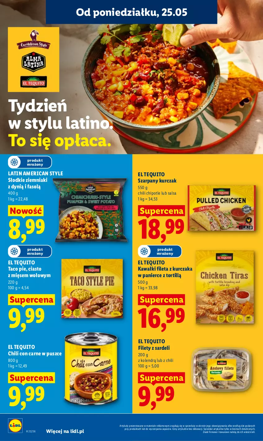 Gazetka promocyjna Lidl - Gazetka ważna od 25.05 do 27.05 - ważna 25.05 do 27.05.2026 - strona 56 - produkty: Dynią, Fa, Kawa, Kurczak, Salsa, Ziemniaki