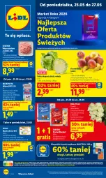 Gazetka promocyjna Lidl - Gazetka ważna od 25.05 do 27.05 - Gazetka - ważna od 27.05 do 27.05.2026 - strona 1 - produkty: Mięso mielone z szynki, Mięso mielone, Sos, Gra, Mlekovita, Pilos, Mleczko, Ptasie mleczko, Brzoskwinie, Bukiet, Masło, Mięso, Mleko