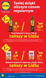 Gazetka promocyjna Lidl - Gazetka ważna od 25.05 do 27.05 - Gazetka - ważna od 27.05 do 27.05.2026 - strona 26 - produkty: Lubella, Makaron, Kujawski, Por, Bell, Dron, Bella, Olej