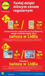 Gazetka promocyjna Lidl - Gazetka ważna od 25.05 do 27.05 - Gazetka - ważna od 27.05 do 27.05.2026 - strona 30 - produkty: Ryż, Por, Gra, Rama, Pieluchy, BoboVita, Dada, Dron, Mango