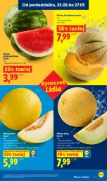 Gazetka promocyjna Lidl - Gazetka ważna od 25.05 do 27.05 - Gazetka - ważna od 27.05 do 27.05.2026 - strona 37 - produkty: Arbuz, Melon