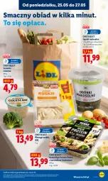Gazetka promocyjna Lidl - Gazetka ważna od 25.05 do 27.05 - Gazetka - ważna od 27.05 do 27.05.2026 - strona 53 - produkty: Kurczak, Pierogi, Gra, Surówka, Penne, Surówka coleslaw, Grafika