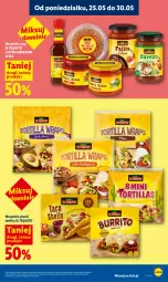Gazetka promocyjna Lidl - Gazetka ważna od 25.05 do 27.05 - Gazetka - ważna od 27.05 do 27.05.2026 - strona 57 - produkty: Sos, Tortilla, Lack