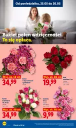 Gazetka promocyjna Lidl - Gazetka ważna od 25.05 do 27.05 - Gazetka - ważna od 27.05 do 27.05.2026 - strona 6 - produkty: Chryzantema, Bukiet