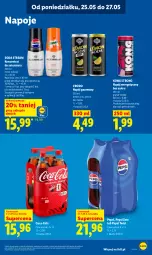 Gazetka promocyjna Lidl - Gazetka ważna od 25.05 do 27.05 - Gazetka - ważna od 27.05 do 27.05.2026 - strona 71 - produkty: Gra, Napój energetyczny, Granat, Coca-Cola, Napoje, Pepsi, Napój gazowany, Napój