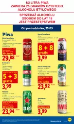 Gazetka promocyjna Lidl - Gazetka ważna od 25.05 do 27.05 - Gazetka - ważna od 27.05 do 27.05.2026 - strona 73 - produkty: Piwa, Gra, Heineken, Warka, Harnaś