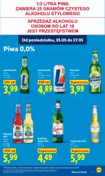 Gazetka promocyjna Lidl - Gazetka ważna od 25.05 do 27.05 - Gazetka - ważna od 27.05 do 27.05.2026 - strona 75 - produkty: Piwa, Ser, Somersby, Perła, Limonka, Mięta