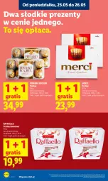 Gazetka promocyjna Lidl - Gazetka ważna od 25.05 do 27.05 - Gazetka - ważna od 27.05 do 27.05.2026 - strona 8 - produkty: Gra, Praliny, Raffaello, Ferrero Rocher, Ferrero, Merci, Kokos, Fa
