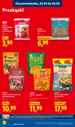 Gazetka promocyjna Lidl - Gazetka ważna od 25.05 do 27.05 - Gazetka - ważna od 27.05 do 27.05.2026 - strona 80 - produkty: Pistacje, Sok, Chipsy, Chia, O nas