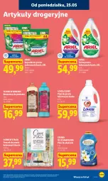 Gazetka promocyjna Lidl - Gazetka ważna od 25.05 do 27.05 - Gazetka - ważna od 27.05 do 27.05.2026 - strona 93 - produkty: Płyn do prania, Puma, Lovela, Proszek do prania, Płyn do płukania, Ariel, Kapsułki do prania