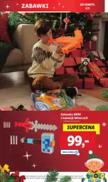 Gazetka promocyjna Lidl - GAZETKA - Gazetka - ważna od 04.11 do 04.11.2023 - strona 49 - produkty: Minecraft, Zabawka, Nerf