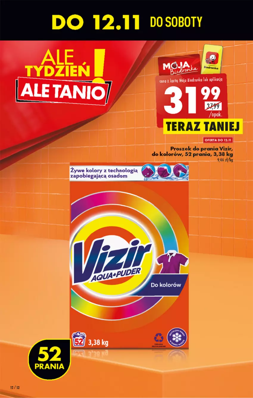 Gazetka promocyjna Biedronka - W tym tygodniu - ważna 10.11 do 16.11.2022 - strona 12 - produkty: Dron, Proszek do prania, Vizir