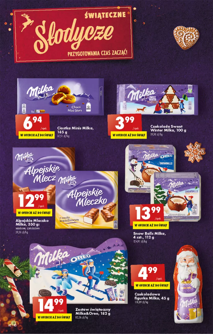 Gazetka promocyjna Biedronka - W tym tygodniu - ważna 10.11 do 16.11.2022 - strona 42 - produkty: Ciastka, Fa, Milka, Mleczko, Oreo