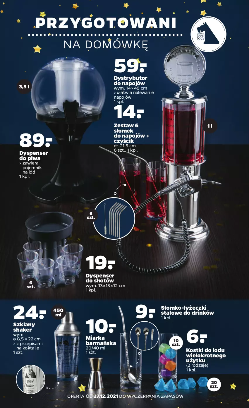 Gazetka promocyjna Netto - Gazetka non food - ważna 27.12 do 31.12.2021 - strona 1 - produkty: Miarka, Piwa, Pojemnik, Ser