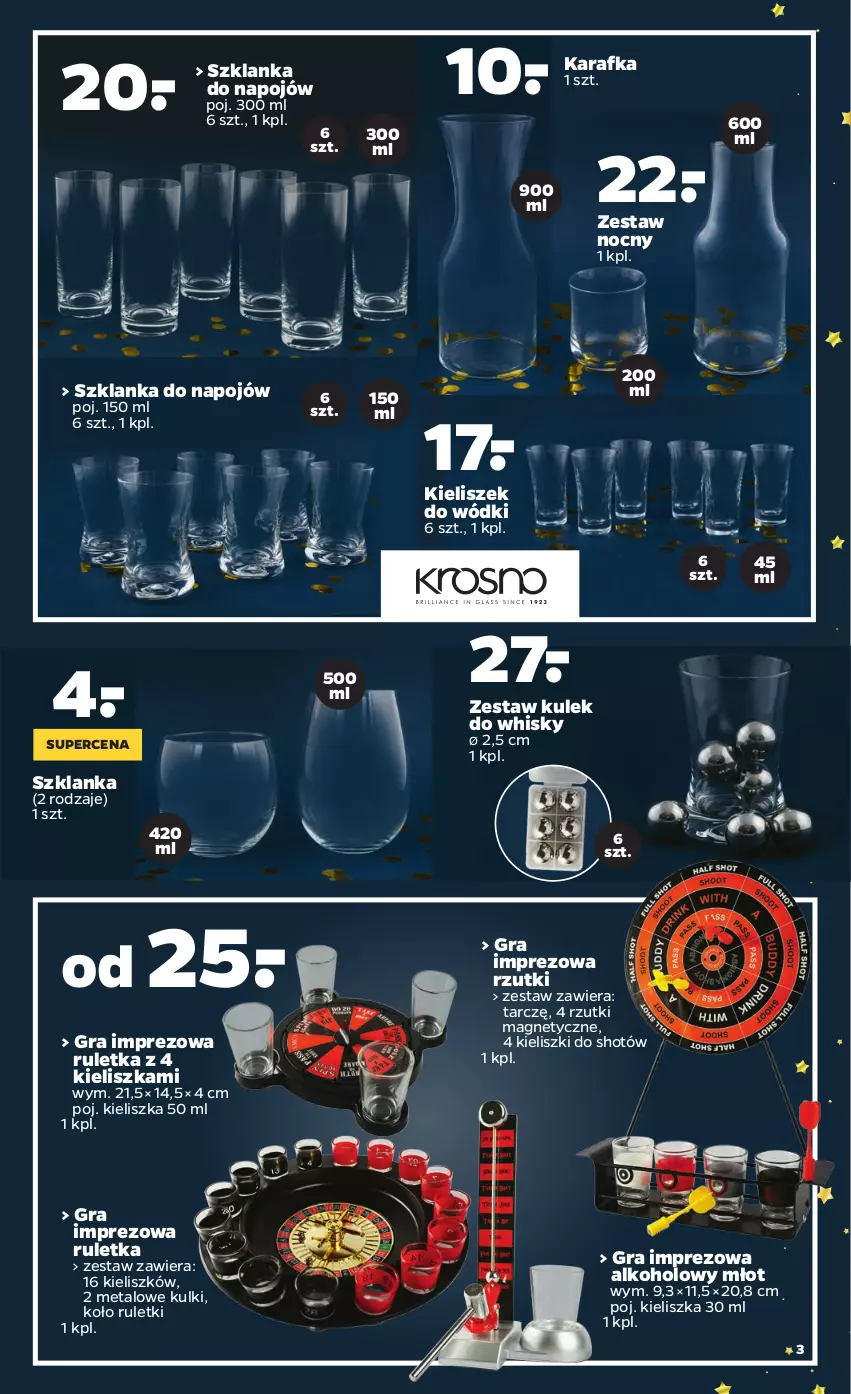 Gazetka promocyjna Netto - Gazetka non food - ważna 27.12 do 31.12.2021 - strona 3 - produkty: Gra, Karafka, Kieliszek, Młot, Szklanka, Whisky