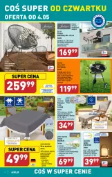 Gazetka promocyjna Aldi - COŚ na przyszły tydzień - Gazetka - ważna od 06.05 do 06.05.2023 - strona 2 - produkty: Chochelka, Top, Sok, Por, Parasol, Wełna, Silan, Półka, Fotel, Pokrowiec, Grill, Obrus, Lampa, Pokrywa