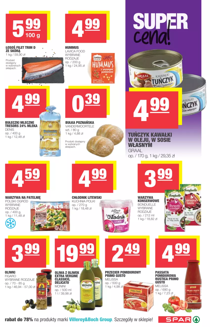 Gazetka promocyjna Spar - Spar - ważna 28.07 do 03.08.2021 - strona 5 - produkty: Bonduelle, Bułeczki, Bułeczki mleczne, Bułka, Gin, Hummus, Kawa, Kuchnia, Monini, Mus, Ogród, Oliwa z oliwek, Oliwki, Rust, Ser, Warzywa