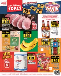 Gazetka promocyjna Topaz - Gazetka - Gazetka - ważna od 13.11 do 13.11.2024 - strona 1 - produkty: Piwo, Top, Por, 7up, Królewski, Chipsy, Mirinda, Pepsi, Mąka, Crunchips, Lorenz, Mąka pszenna, Napój