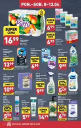 Gazetka promocyjna Aldi - Pełna oferta - Gazetka - ważna od 13.04 do 13.04.2024 - strona 14 - produkty: Mydło w płynie, Puf, Pur, Spray do czyszczenia, Papier, Pasta do zębów, Papier toaletowy, Rolki, Putzmeister, Szampon, Mydło, Suchy szampon, Sidolux, Luksja, Herbapol, Ambi Pur