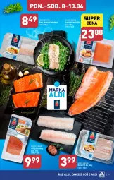 Gazetka promocyjna Aldi - Pełna oferta - Gazetka - ważna od 13.04 do 13.04.2024 - strona 9 - produkty: Polędwica, Sos, Golden Seafood, Pstrąg, Mintaj, Dorsz, Pstrąg łososiowy