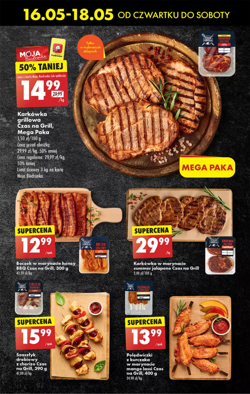 Gazetka promocyjna Biedronka - Od czwartku - ważna 16.05 do 22.05.2024 - strona 23 - produkty: Grill, Kurczak, Mango