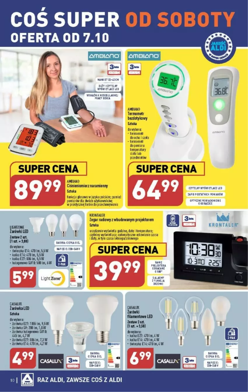 Gazetka promocyjna Aldi - ważna 04.10 do 07.10.2023 - strona 2 - produkty: Ciśnieniomierz, Fa, Halo, HP