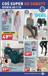 Gazetka promocyjna Aldi - Gazetka - ważna od 07.10 do 07.10.2023 - strona 3 - produkty: Top, Koc, Kawa, Karp, Rajstopy, Skarpetki, Wełna, Pocopiano, Piżama, Fa