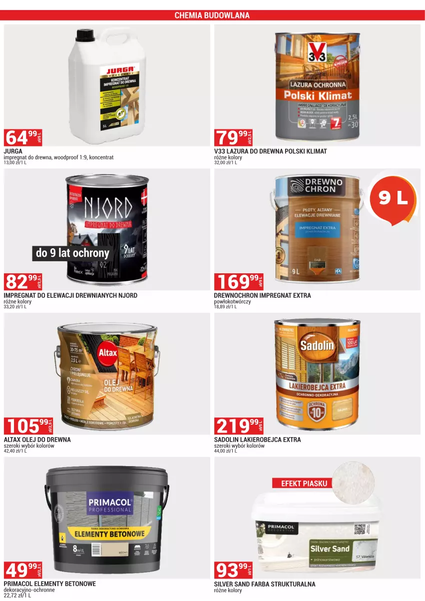 Gazetka promocyjna Merkury Market - ważna 01.06 do 30.06.2025 - strona 16 - produkty: Fa, Grzyby, Lakier, Lazur, Olej, Por, Prima