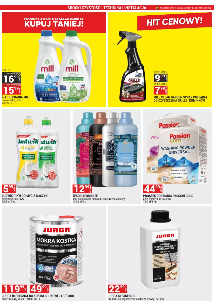 Gazetka promocyjna Merkury Market - ważna 01.06 do 30.06.2025 - strona 27 - produkty: Do mycia naczyń, Grill, Ludwik, Płyn do mycia, Płyn do mycia naczyń, Płyn do płukania, Preparat do czyszczenia, Proszek do prania